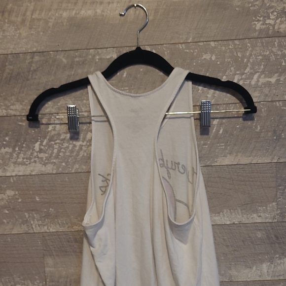 MTV White Tank Top with Purple Graphic - Picture 4 of 4